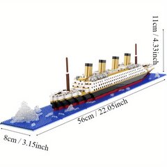 Rakennussetti Titanic-laiva hinta ja tiedot | Poikien lelut | hobbyhall.fi