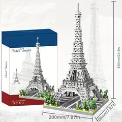 Eiffel-tornin Rakennussetti hinta ja tiedot | Poikien lelut | hobbyhall.fi