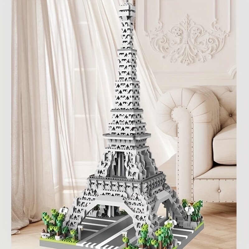 Rakennussetti Eiffel-torni, 2622 yksikköä. hinta ja tiedot | Poikien lelut | hobbyhall.fi