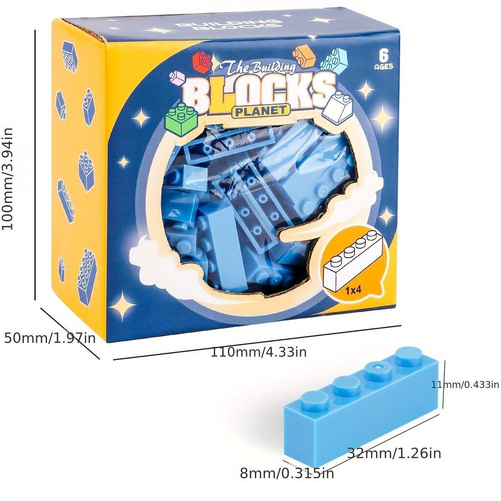 Palikat The Building Blocks Planet, 60 kpl hinta ja tiedot | LEGOT ja rakennuslelut | hobbyhall.fi