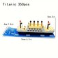 Titanic Rakennussetti hinta ja tiedot | Poikien lelut | hobbyhall.fi