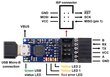 Ohjelmoija USB AVR Pololu v2.1, microUSB 3.3V/5V hinta ja tiedot | Mikrokontrollerit | hobbyhall.fi