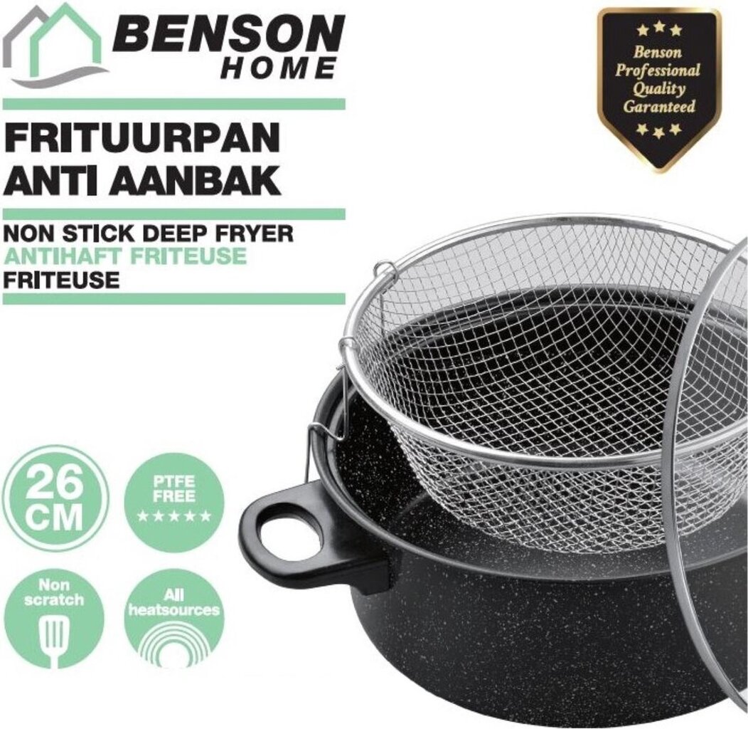 Benson BNS-011854 hinta ja tiedot | Airfryerit ja friteerauskeittimet | hobbyhall.fi