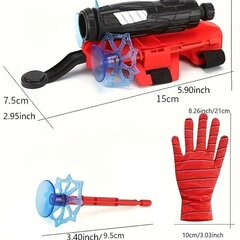 Spider-Man Glove -ohjus/laukaisija hinta ja tiedot | Poikien lelut | hobbyhall.fi