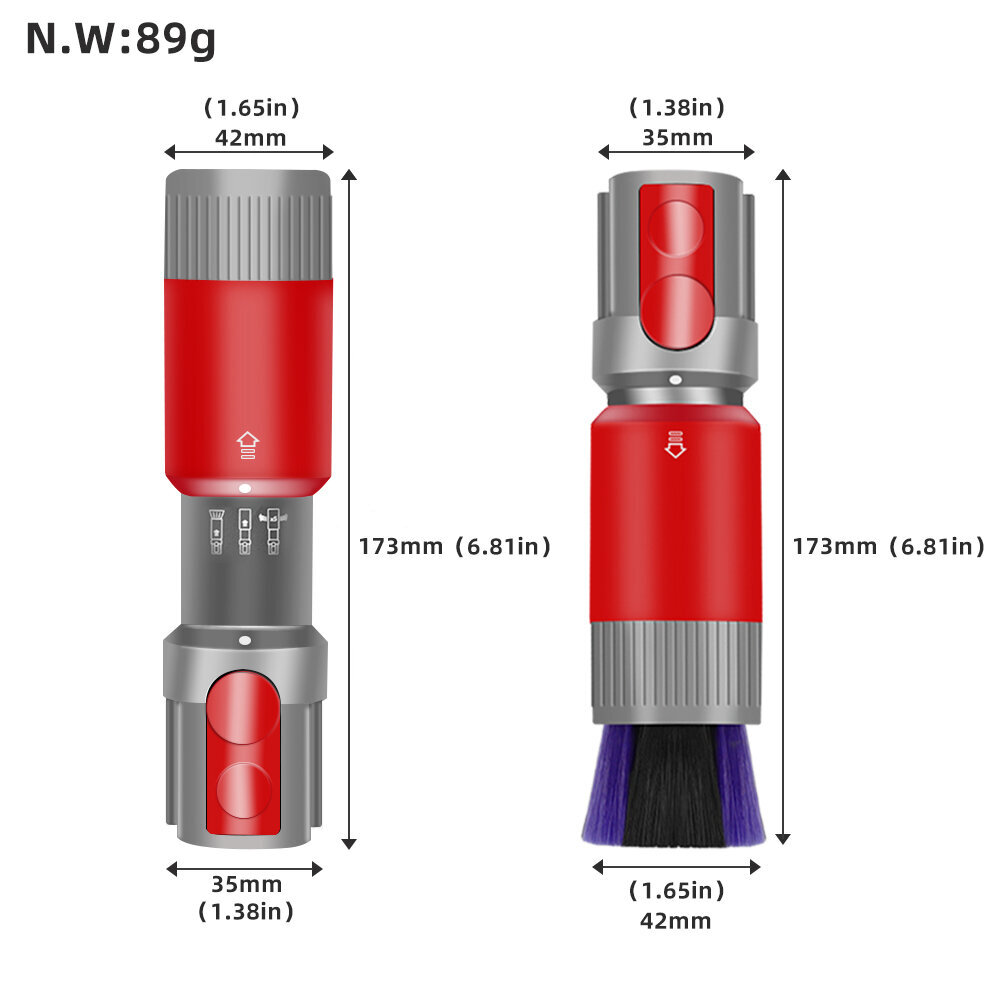 Dyson V7-V15 pölyharja hinta ja tiedot | Pölynimureiden lisätarvikkeet | hobbyhall.fi