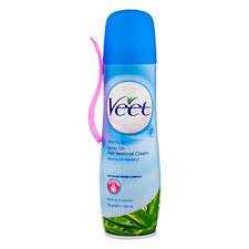 Spray karvanpoistovoide Veet Spray On Hair, 150 ml hinta ja tiedot | Karvanpoistoaineet | hobbyhall.fi