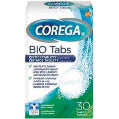 Proteesin puhdistusaine Corega Bio Tabs, 30 kpl. hinta ja tiedot | Suuhygienia | hobbyhall.fi