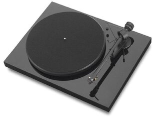 Pro-Ject Debut III Piano, musta hinta ja tiedot | Vinyylilevysoittimet ja gramofonit | hobbyhall.fi