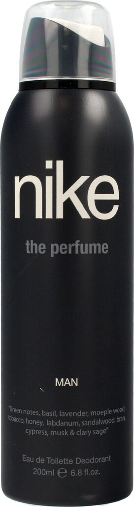 Hajustettu spray deodorantti miehille Asco Nike The Perfume Man, 200ml hinta ja tiedot | Miesten ihonhoito | hobbyhall.fi