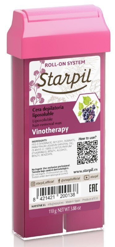 Vaha vartalon karvojen poistoon Vinotherapy Starpil 110 g hinta ja tiedot | Karvanpoistoaineet | hobbyhall.fi