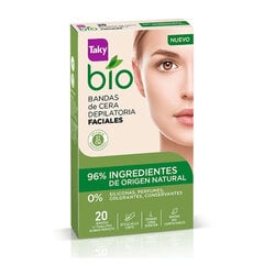 Karvanpoistonauhat kasvoille Bio Natural Taky, 20 kpl. hinta ja tiedot | Karvanpoistoaineet | hobbyhall.fi