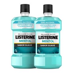 Suuvesi Listerine Zero 0%, 2 x 1000 ml hinta ja tiedot | Suuhygienia | hobbyhall.fi