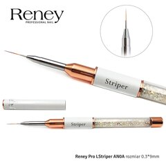 Reney Pro Striper AN0A 0,3*9 mm sivellin koristeluun hinta ja tiedot | Manikyyri- ja pedikyyritarvikkeet | hobbyhall.fi