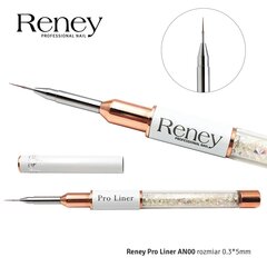 Reney Pro Liner AN00 0,3*5 mm koristesivellin hinta ja tiedot | Manikyyri- ja pedikyyritarvikkeet | hobbyhall.fi