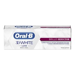 Hampaiden valkaiseva hammastahna Oral-B 3D White Luxe, 75 ml hinta ja tiedot | Suuhygienia | hobbyhall.fi