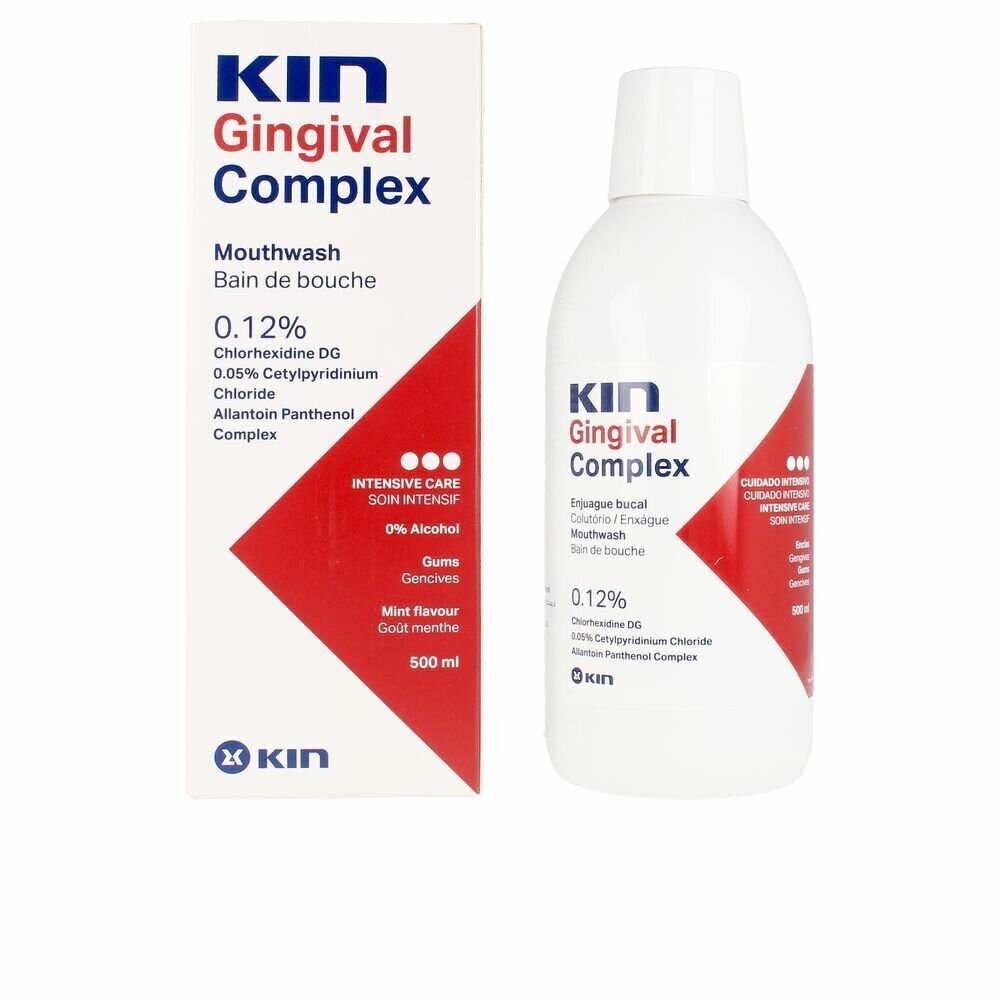 Suuvesi KIN Gingival Complex, 500 ml hinta ja tiedot | Suuhygienia | hobbyhall.fi