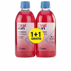 Suuvesi Kin Oraklin plakkia vastaan, 2 x 500 ml hinta ja tiedot | Suuhygienia | hobbyhall.fi