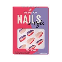 Tekokynnet Essence Nails In Style Pysy aaltoilevana hinta ja tiedot | Manikyyri- ja pedikyyritarvikkeet | hobbyhall.fi