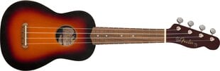 Sopraano ukulele Fender VENICE SOPRANO UKE, Sunburst hinta ja tiedot | Kitarat | hobbyhall.fi