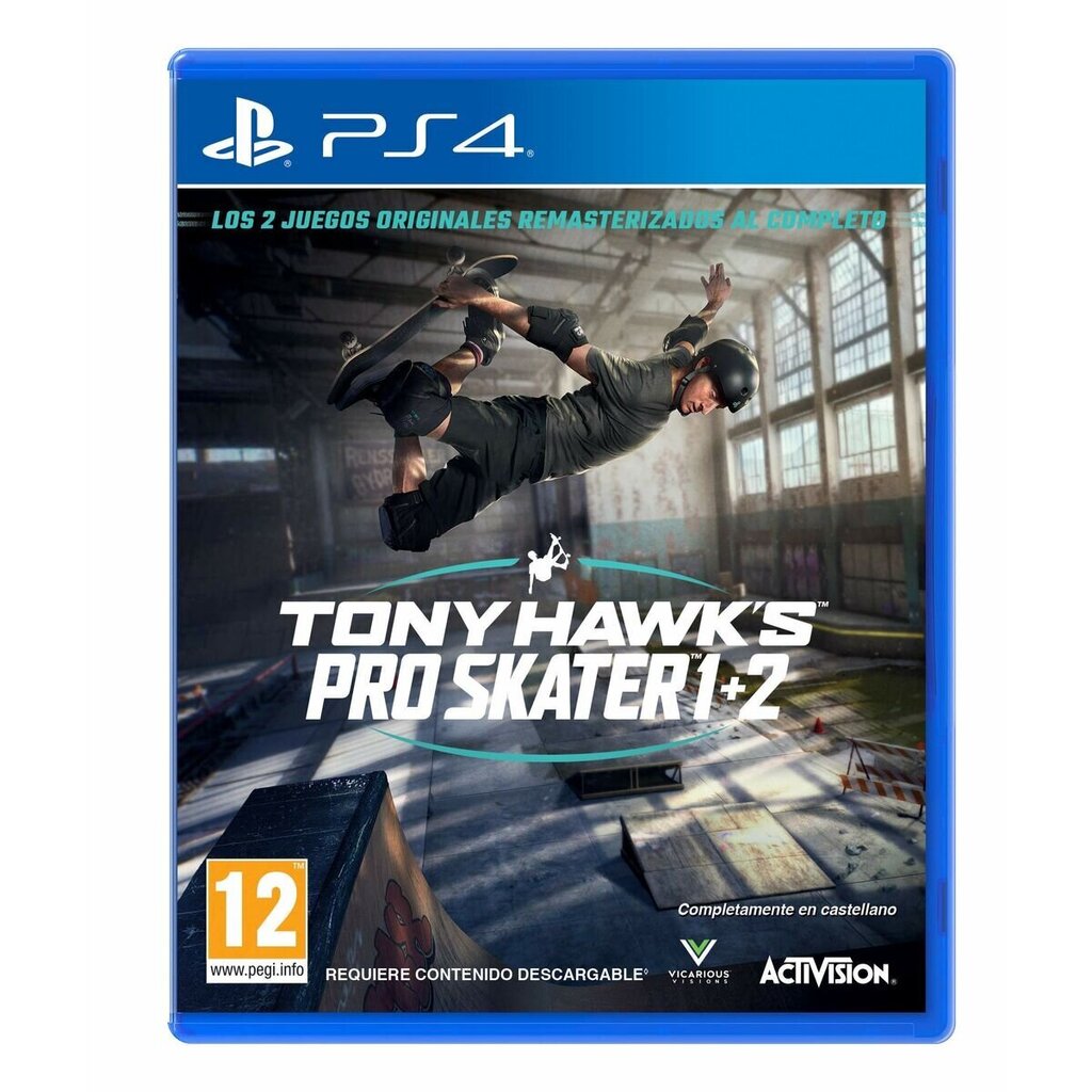 Tony Hawk's Pro Skater 1 + 2, PS4 hinta ja tiedot | Tietokone- ja konsolipelit | hobbyhall.fi