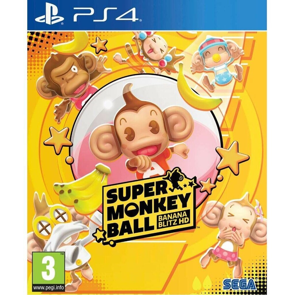 Super Monkey Ball Banana, PS4 hinta ja tiedot | Tietokone- ja konsolipelit | hobbyhall.fi