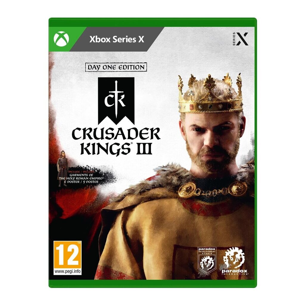 Xbox Series X -videopeli KOCH MEDIA Crusader Kings III -konsoliversio (Day One Edition) hinta ja tiedot | Tietokone- ja konsolipelit | hobbyhall.fi