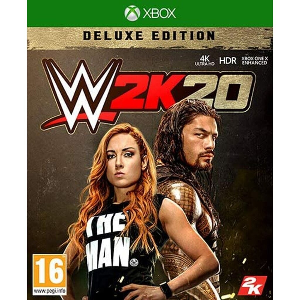 Xbox One Video Game 2K GAMES WWE 2K20 hinta ja tiedot | Tietokone- ja konsolipelit | hobbyhall.fi