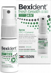 Suusuihke Isdin Bexident Spray Fresh Breath, 15 ml hinta ja tiedot | Suuhygienia | hobbyhall.fi