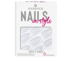 Tekokynnet Essence Nails In Style 15 Keep it basic, 12 kpl. hinta ja tiedot | Manikyyri- ja pedikyyritarvikkeet | hobbyhall.fi