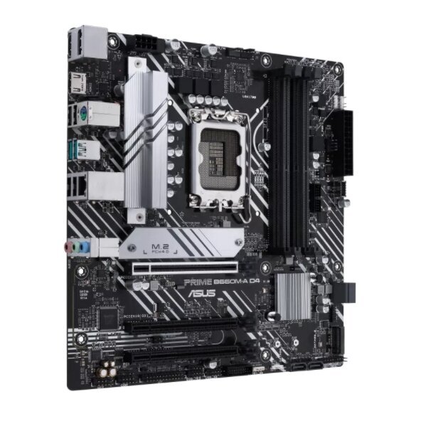 ASUS PRIME B660M-A D4-CSM LGA 1700 1xDP 2xHDMI 1xPCle 4.0/3.0 x16 paikka "PRIME B660M-A D4-CSM" hinta ja tiedot | Emolevyt | hobbyhall.fi