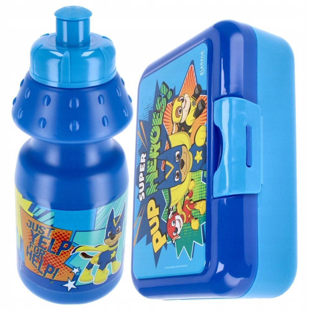 Juoma- ja aamiaispakkaussetti Starpak Paw Patrol, 350 ml hinta ja tiedot | Juomapullot | hobbyhall.fi