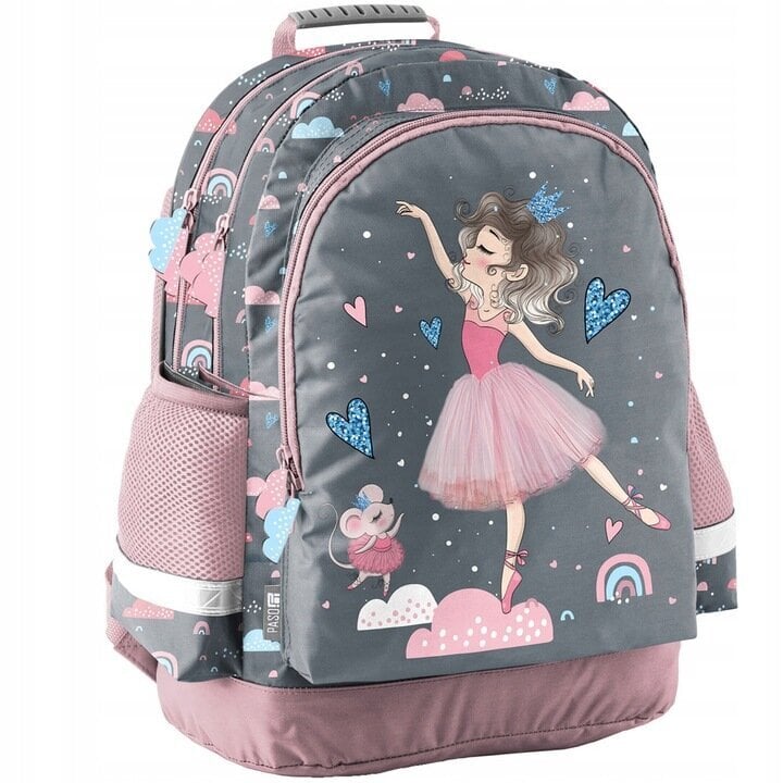 Koulureppu tarvikkeineen Paso Ballet PP23BA-116, 3 päivää hinta ja tiedot | Koulureput ja -laukut | hobbyhall.fi