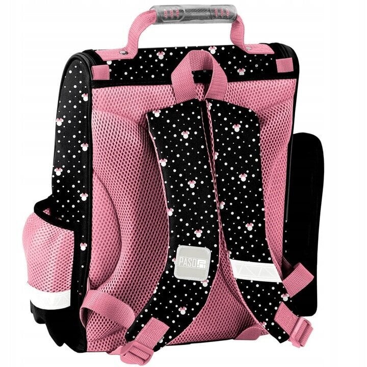 Koulureppu Paso Minnie Mouse, 16 l, musta/pinkki hinta ja tiedot | Koulureput ja -laukut | hobbyhall.fi