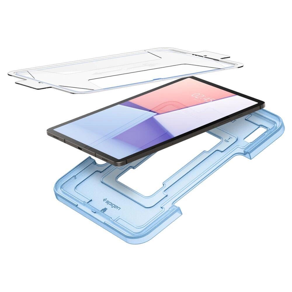 KARKAISTETTU LASI Spigen GLAS.TR "EZ FIT" GALAXY TAB S9 11.0 X710 | X716B CLEAR hinta ja tiedot | Tablettien lisätarvikkeet | hobbyhall.fi