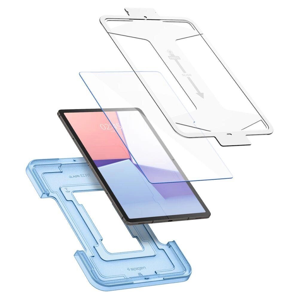 KARKAISTETTU LASI Spigen GLAS.TR "EZ FIT" GALAXY TAB S9 11.0 X710 | X716B CLEAR hinta ja tiedot | Tablettien lisätarvikkeet | hobbyhall.fi