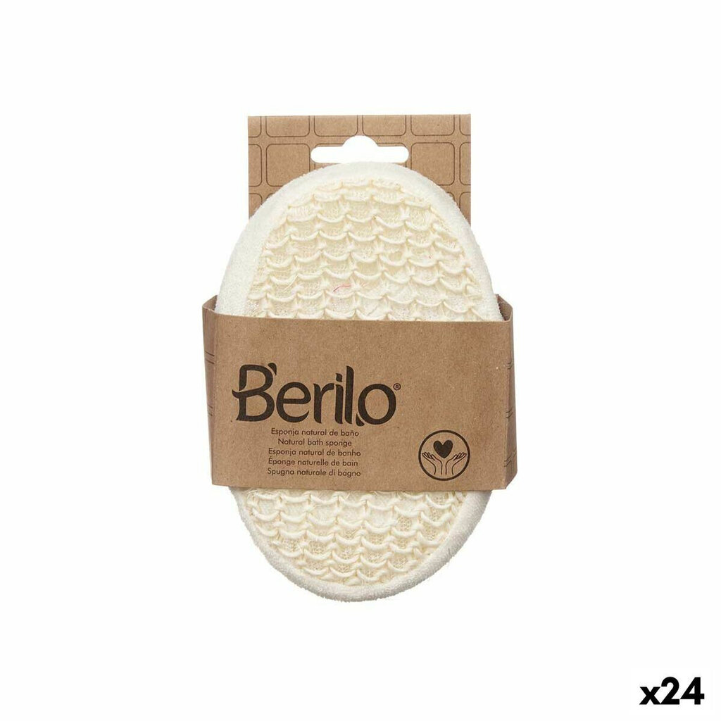 Beryl Body Sponge, 11 x 15 x 5 cm hinta ja tiedot | Suihkusaippuat ja suihkugeelit | hobbyhall.fi