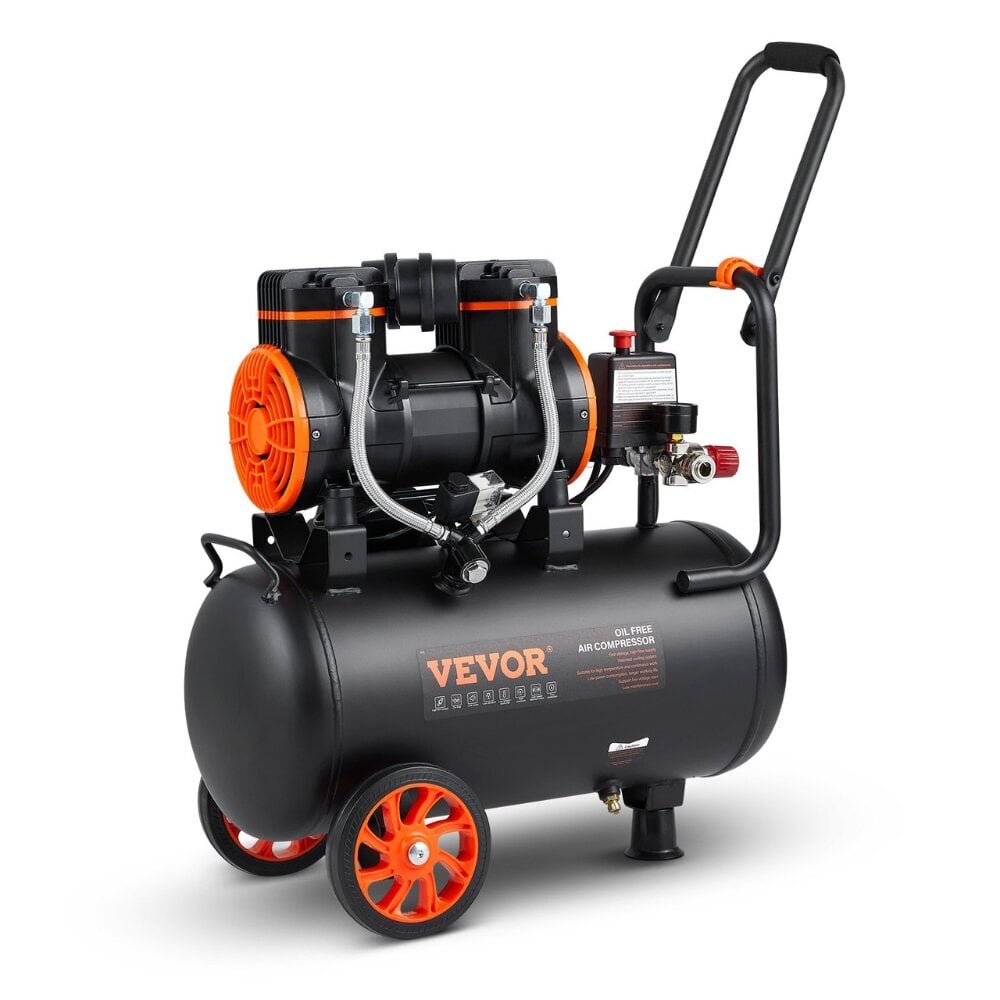 Puristusilmakompressori Vevor, 24L, 1450W hinta ja tiedot | Kompressorit | hobbyhall.fi