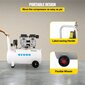 Puristetun ilman kompressori Vevor, 50L, 750W, 170 l/min hinta ja tiedot | Kompressorit | hobbyhall.fi