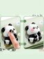 Panda-kynäteline stressin lievittämiseen, Electronics LV-120448, vihreä, 1 kpl hinta ja tiedot | Penaalit | hobbyhall.fi