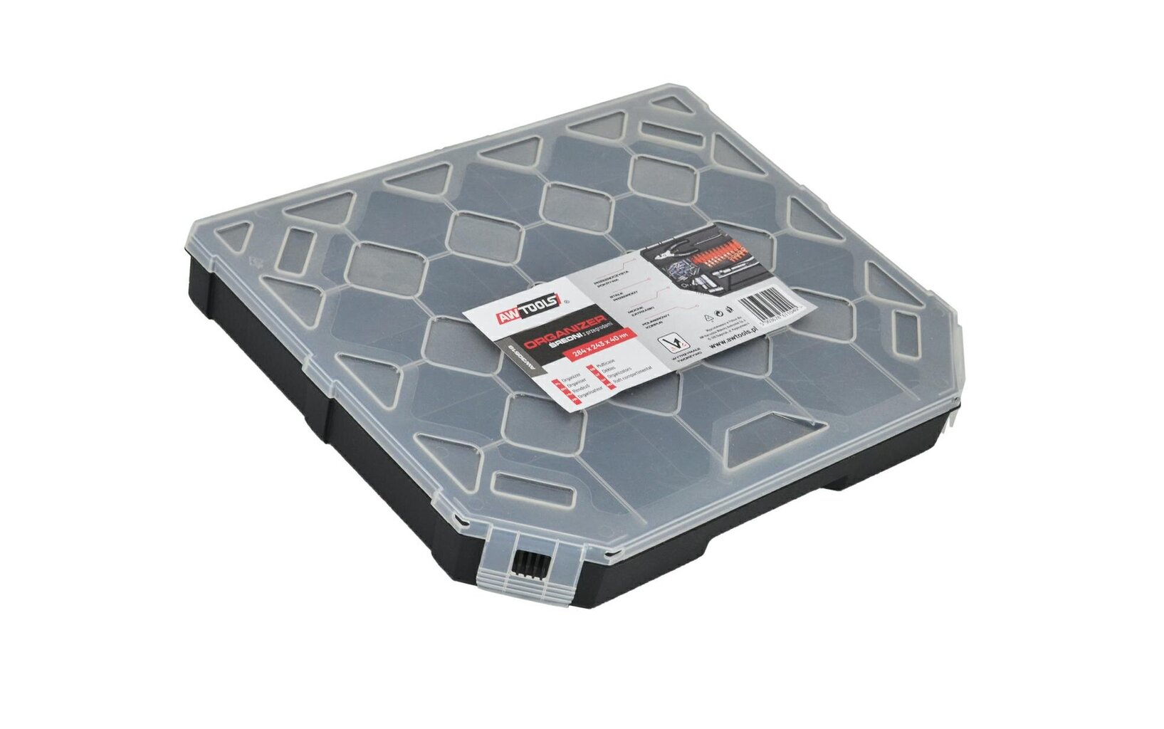 AWTOOLS ORGANIZER MEDIUM 284x243x40mm hinta ja tiedot | Käsityökalut | hobbyhall.fi