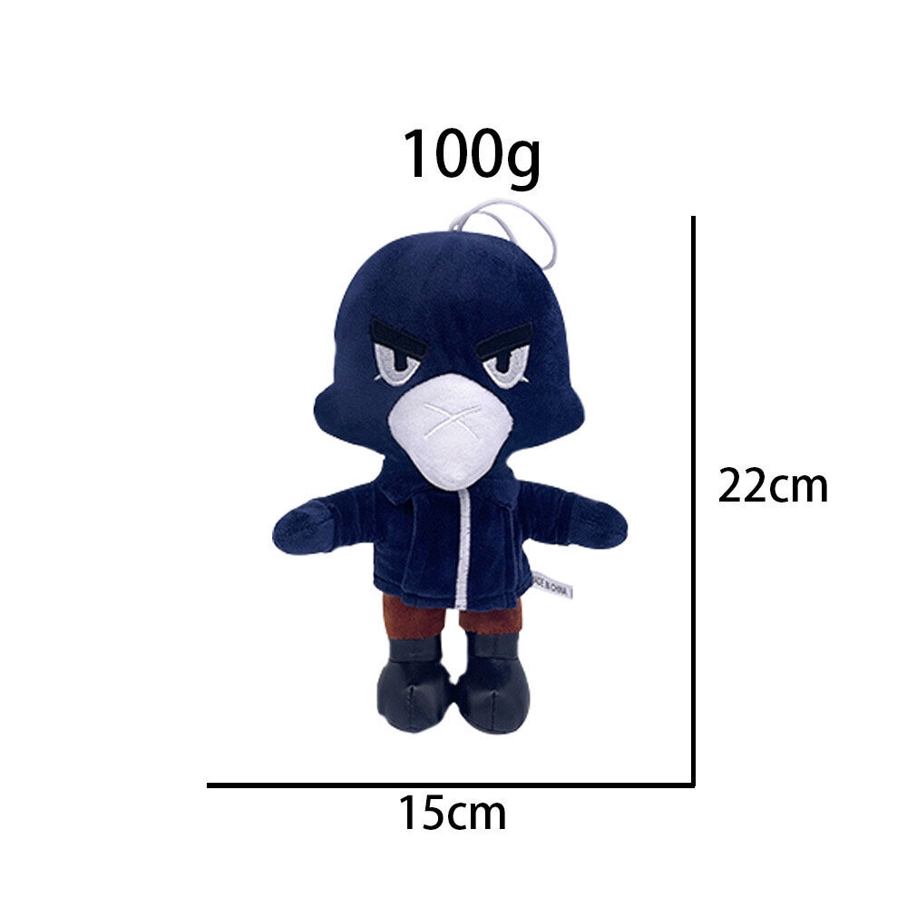 Pehmeä pehmolelu Brawl stars, Crow, 22cm hinta ja tiedot | Pehmolelut | hobbyhall.fi