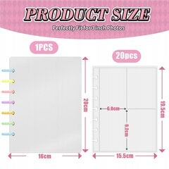 Kpop valokuvakortti Binder Sleeves -valokuva-albumi hinta ja tiedot | Kirjekuoret ja postikortit | hobbyhall.fi