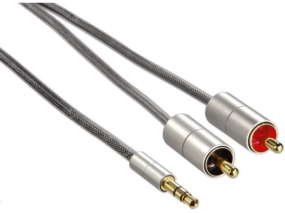 Hama, Aux 3,5 mm/RCA, 2 m hinta ja tiedot | Kaapelit ja adapterit | hobbyhall.fi