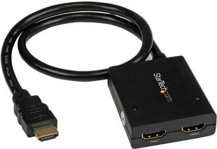 HDMI - 2 x HDMI-sovitin Startech ST122HD4KU hinta ja tiedot | Kaapelit ja adapterit | hobbyhall.fi