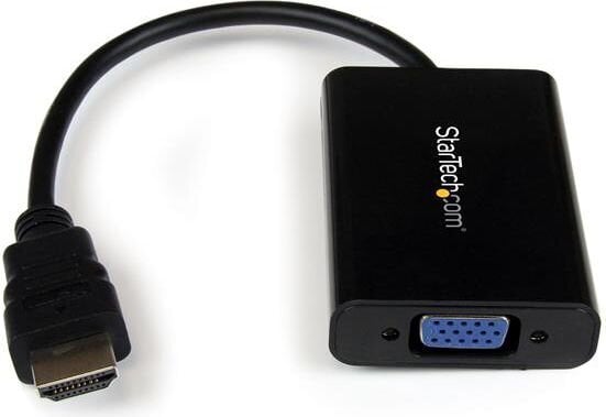 HDMI-sovitin Startech HD2VGAA2 hinta ja tiedot | Kaapelit ja adapterit | hobbyhall.fi