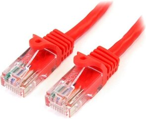 Startech N6PATC3MRD, RJ-45, 3 m hinta ja tiedot | Kaapelit ja adapterit | hobbyhall.fi