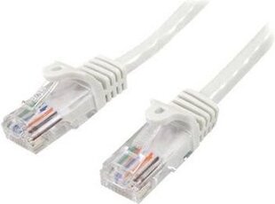 Startech 45PAT50CMWH, 2xRJ-45, 0,5 m hinta ja tiedot | Kaapelit ja adapterit | hobbyhall.fi