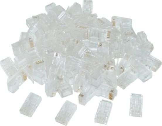 Gembird LC-8P8C-002/100, RJ45, 100 kpl. hinta ja tiedot | Kaapelit ja adapterit | hobbyhall.fi