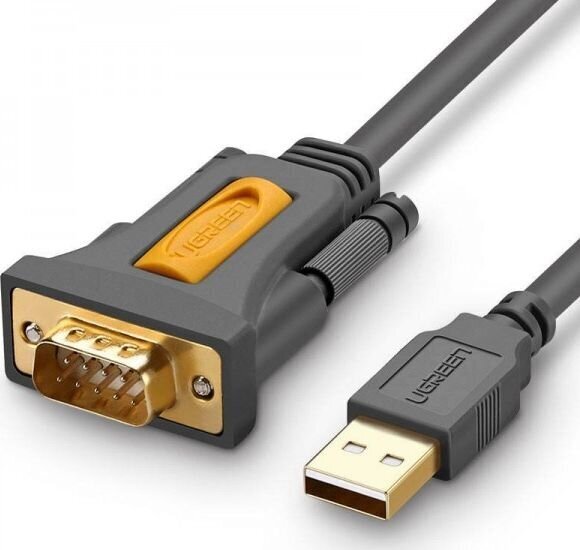 Ugreen USB - RS-232, 1,5 m UGR333 hinta ja tiedot | Kaapelit ja adapterit | hobbyhall.fi