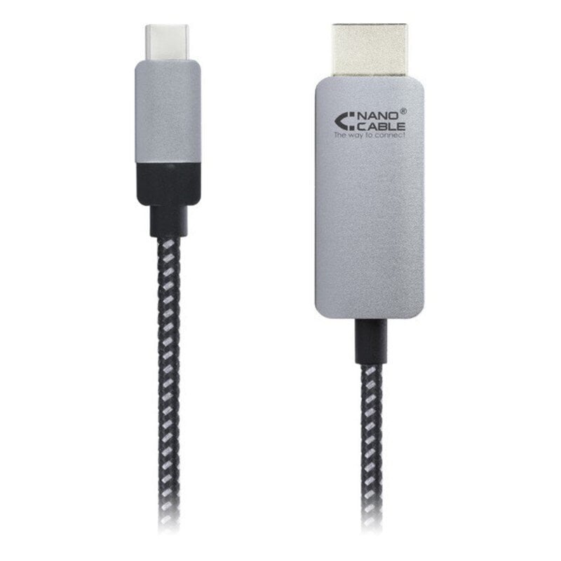 Nanokaapeli, 4K HDR USB C - HDMI, 3 m hinta ja tiedot | Kaapelit ja adapterit | hobbyhall.fi